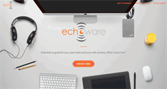 Desktop Screenshot of echoware.com