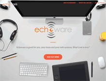 Tablet Screenshot of echoware.com